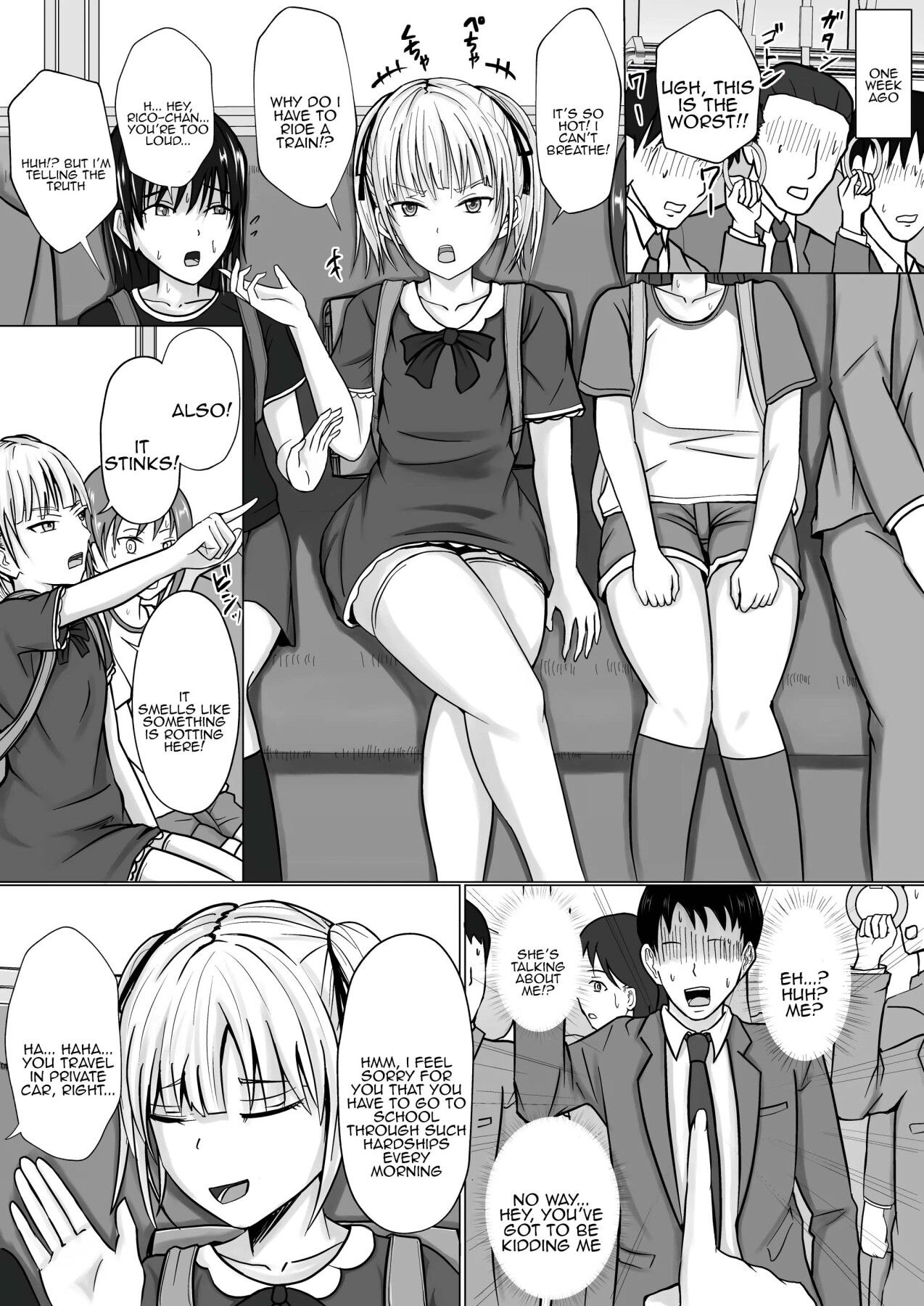 Hentai Manga Comic-I was replaced by a cheeky girl...-Read-3